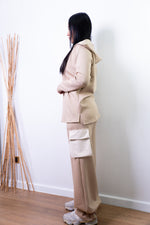 Carica immagine nel visualizzatore della galleria, Pantalone Cargo - DUNA SABBIA