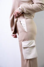 Carica immagine nel visualizzatore della galleria, Pantalone Cargo - DUNA SABBIA