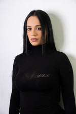 Carica immagine nel visualizzatore della galleria, Maglietta in Cashmere - LUMA NERO