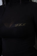 Carica immagine nel visualizzatore della galleria, Maglietta in Cashmere - LUMA NERO