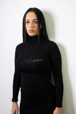 Carica immagine nel visualizzatore della galleria, Maglietta in Cashmere - LUMA NERO