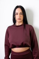 Carica immagine nel visualizzatore della galleria, Maglia Crop Over - AURA BORGOGNA