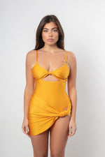 Carica immagine nel visualizzatore della galleria, PAREO KARIBU SENAPE