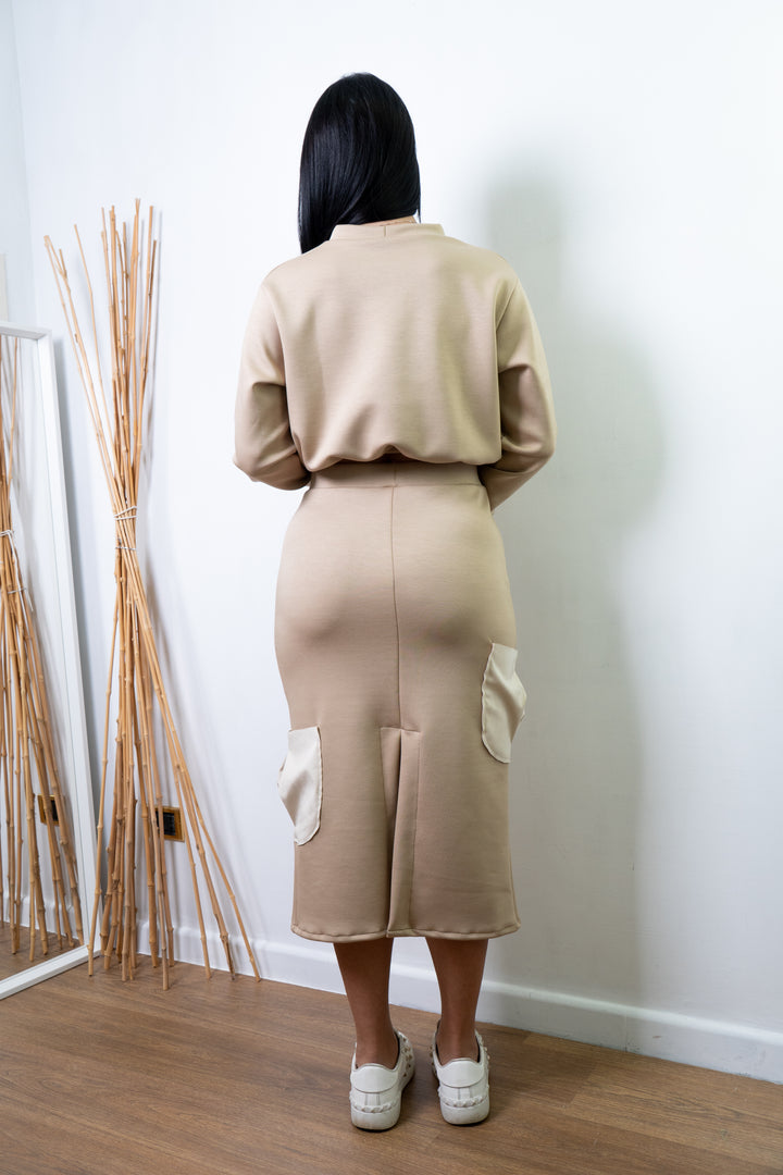 Maglia Crop Over - AURA SABBIA