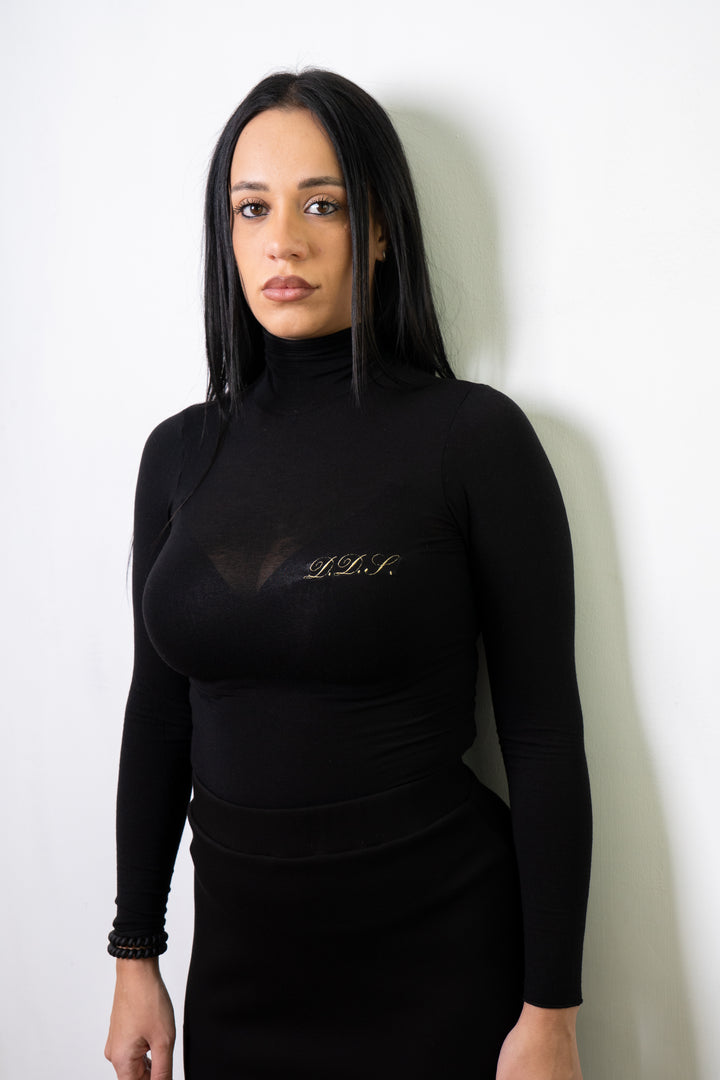 Maglietta in Cashmere - LUMA NERO