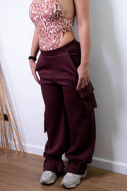 Pantalone Cargo - DUNA BORGOGNA