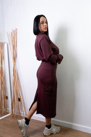 Maglia Crop Over - AURA BORGOGNA